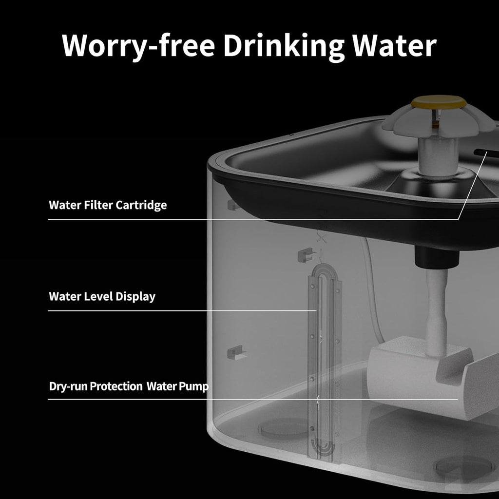 Wifi APP Control Voice Call Function 6L Dog Cat Food Dispenser Timed Pet Feeder Food and Water 2 in 1 Smart Automatic Pet Feeder